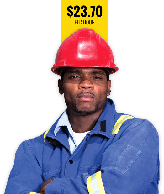 Black Union Construction Worker